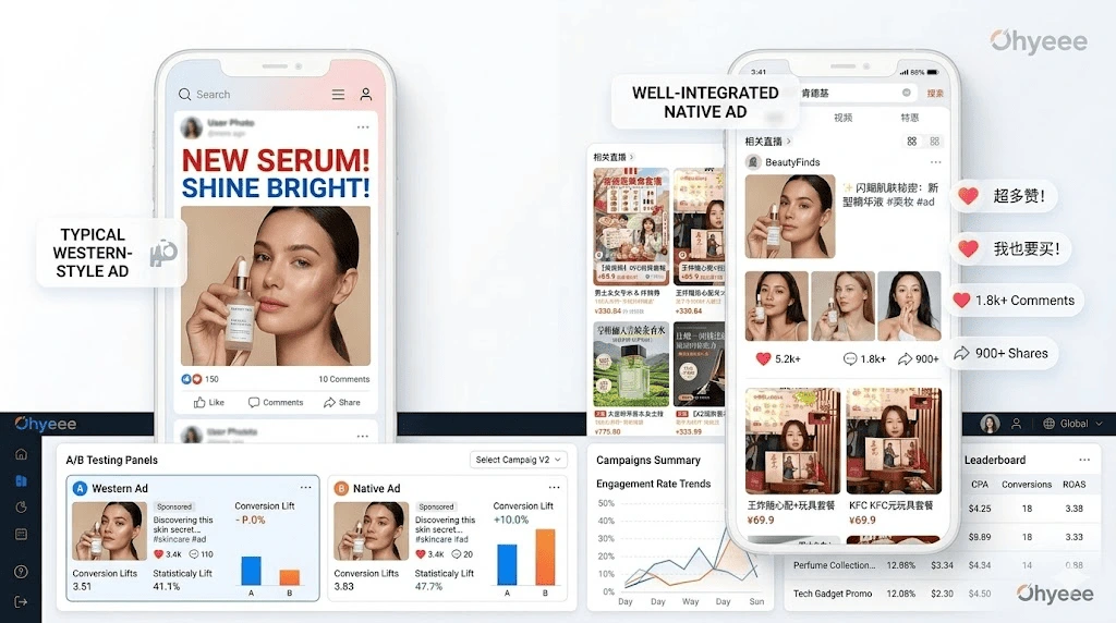 native ads agency in China